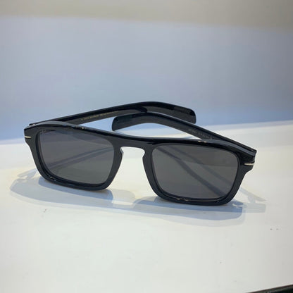 BD Glossy Black Frame Black Shade Unisex Sunglass UM1882-1 51 22-143