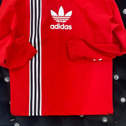 Ida Red Colour with Ida Logo Windcheater Men’s Jacket 03082023