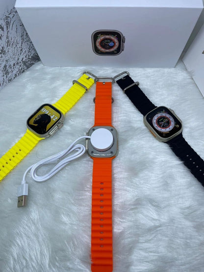 Latest Square Dial Smart Watch 8  Ultra with logo