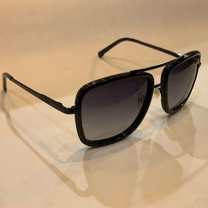CAL Black Frame Black Shade sunglass L143 56 17-135
