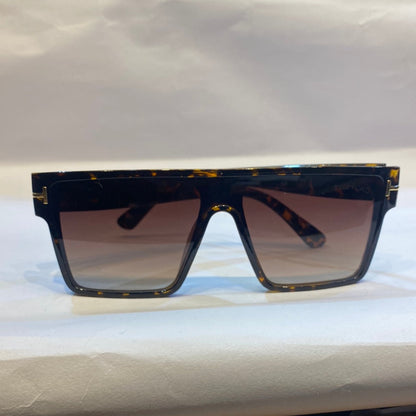MOT Brown Leopard Frame Brown Shade Unisex Branded Sunglasses ZP05 5319-139