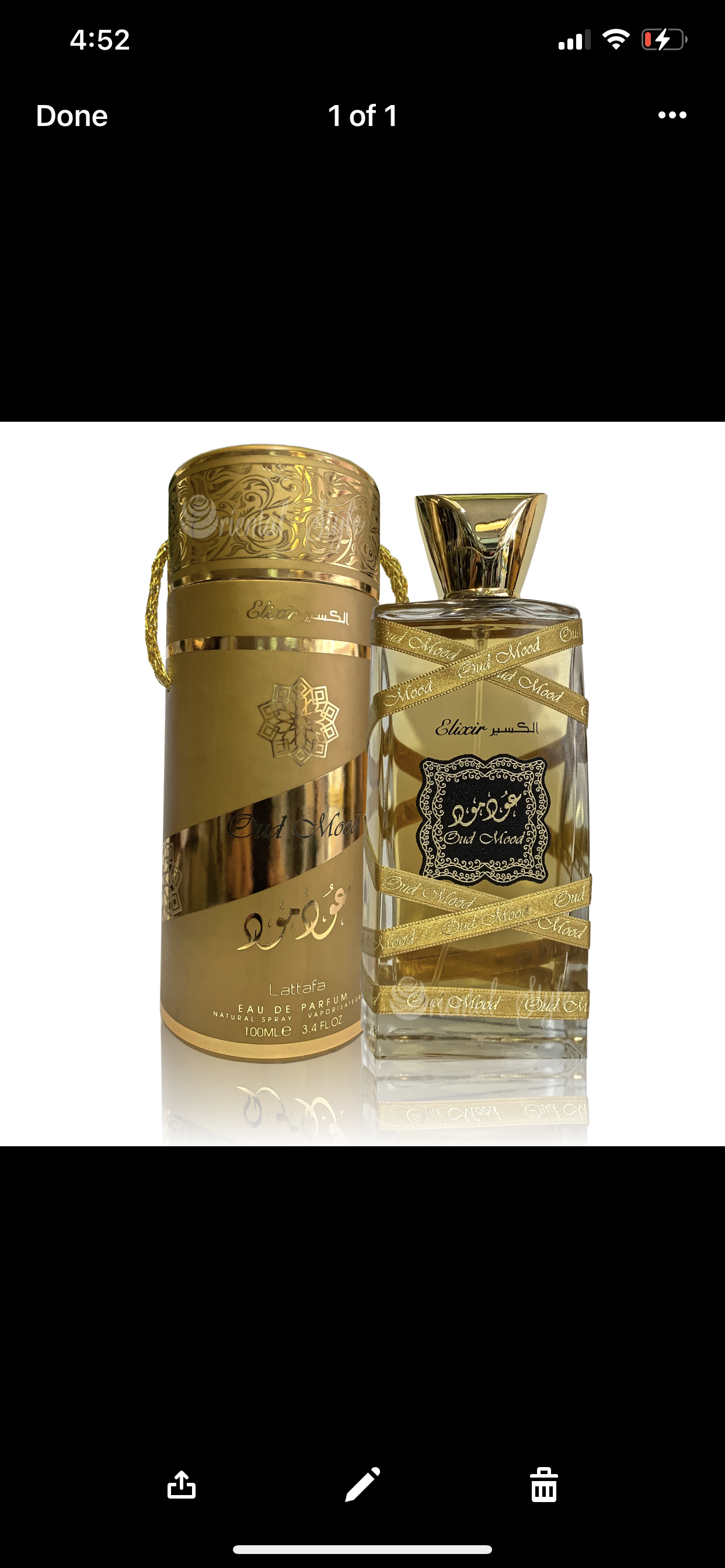 Lattafa Oud Mood Elixir 100 ml
