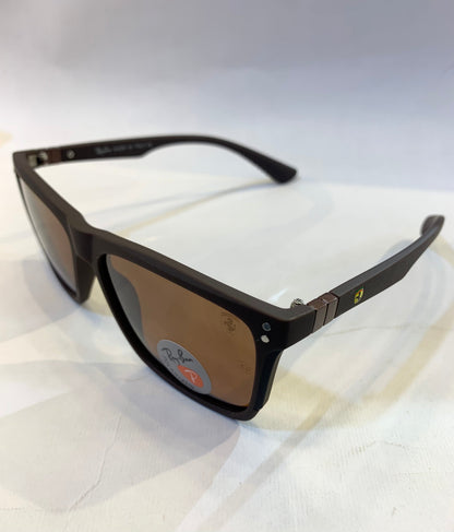 YAR RB Matte Brown Frame Brown Shade Sunglasses RB4612 56 17-145