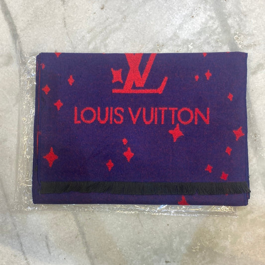 Vl Lou Uol Purple Colour With Red Lou Logo Imported Muffler 49048