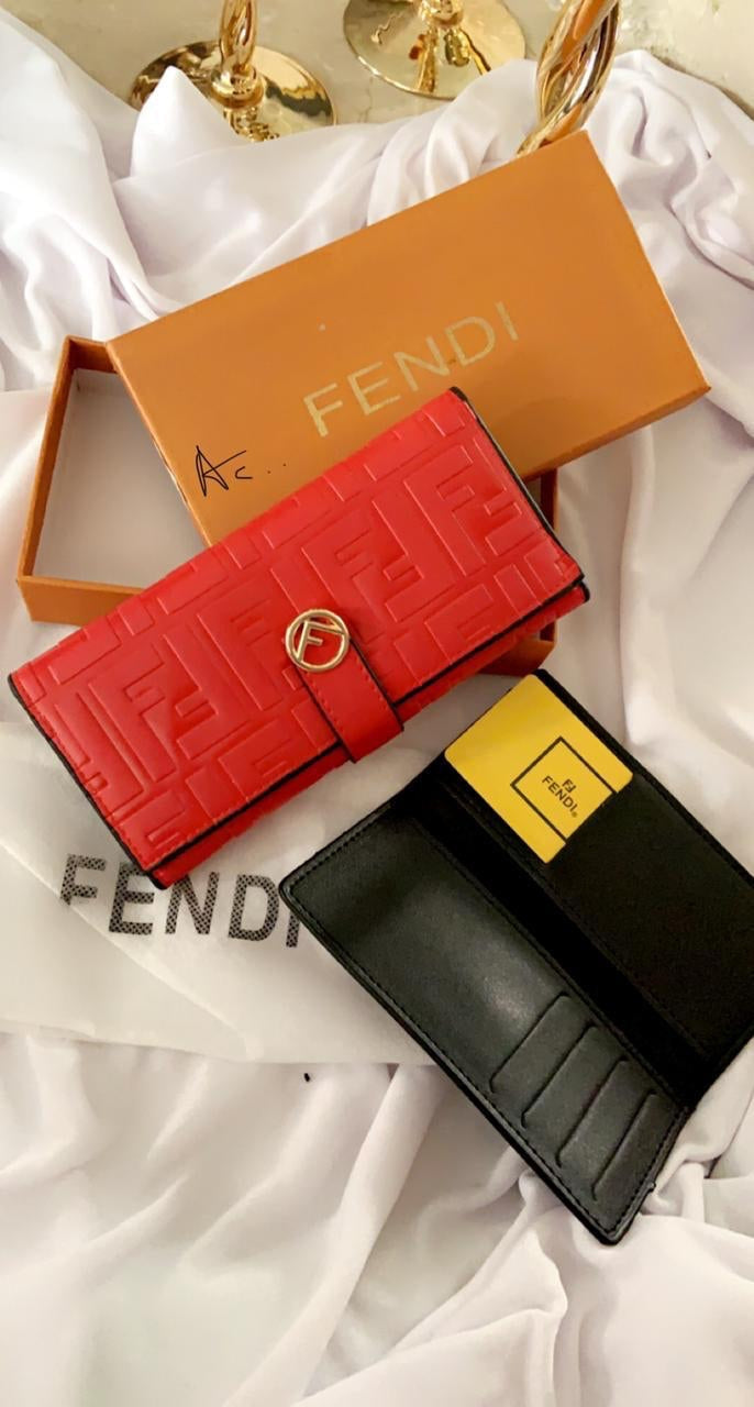 Nef Red Colour Hand Ladies Clutch 3858