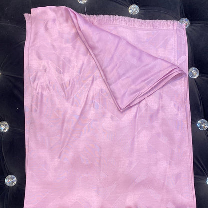 RUB BUR Pink Colour RUB Bur Print Heavy Quality Muffler  9356