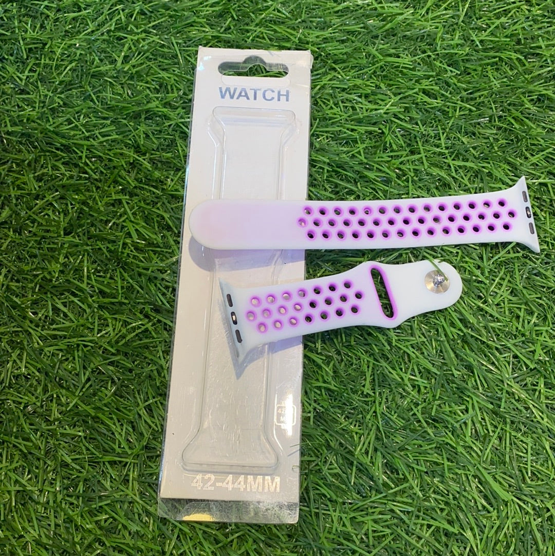 White pink Nike editon silicone Strep