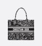 OID Black White Colour Print Big Size Ladies Hand Bag Tote Bag 359730