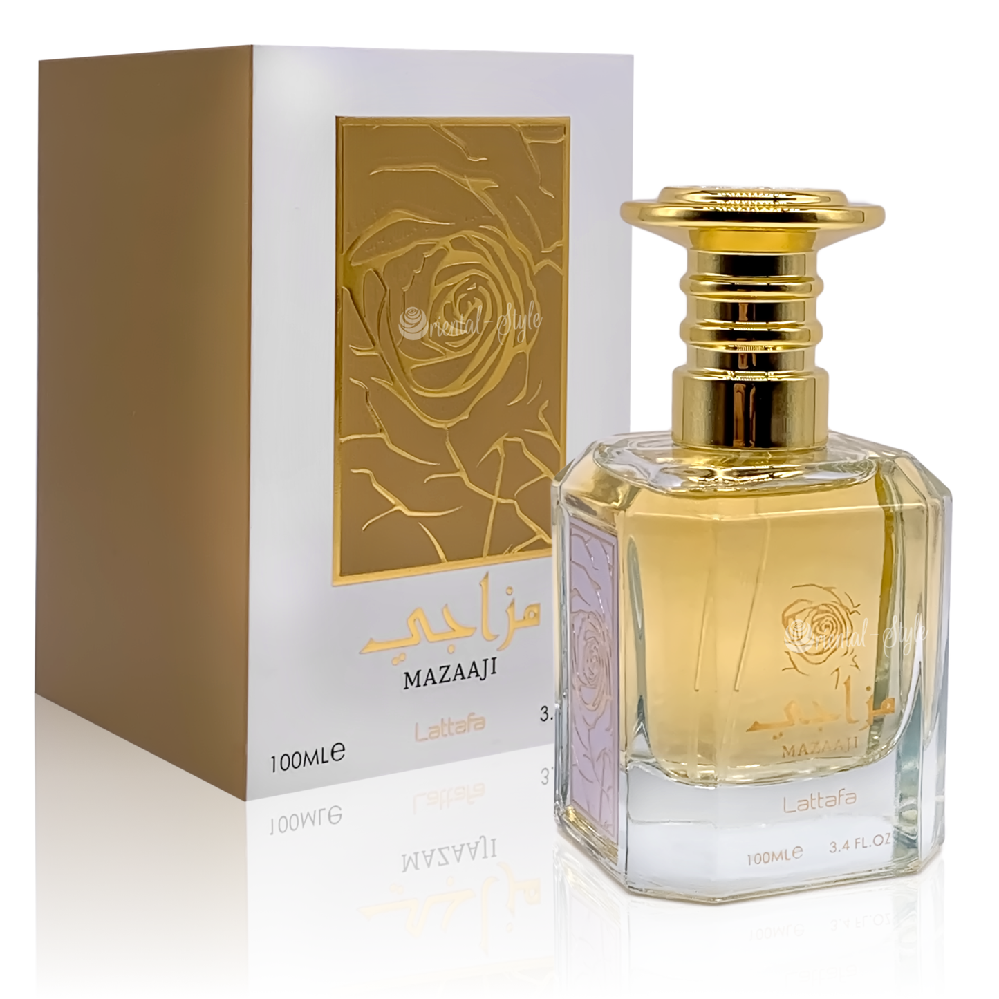 Mazaaji Lattafa EDP 100 ml Natural Spray Vaporisateur 3.4 FL.OZ.