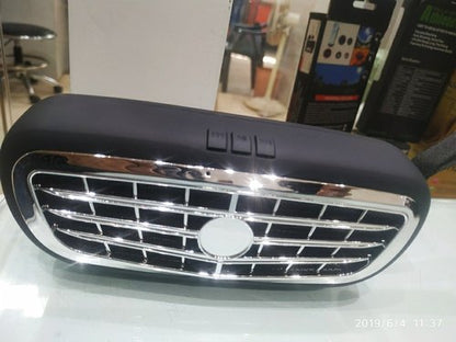 Portable Mini Car Bumper Shape Speaker NBS-12 (Black)